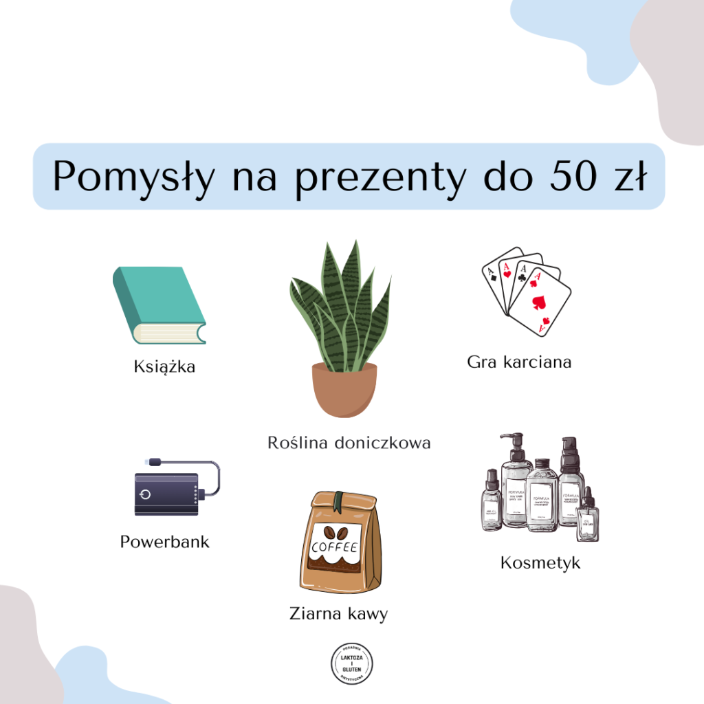 Co kupić na prezent do 50 zł. Prezentownik. Pomysły na prezenty.