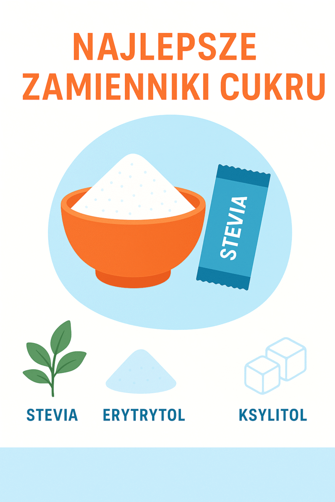 Przegląd zamienników cukru. Najlepsze zamienniki cukru